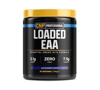 CNP Professional Loaded EAA, Essential Amino Acid Formula, BCAAs, Muscle Repair & Recovery Powder, 30 Servings, (Blue Raspberry, 300g)