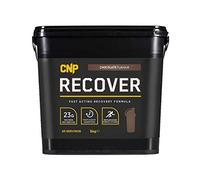 CNP Professional Recover, 5kg & 1.2kg Fast Acting Post Exercise Recovery Formula, Whey Protein, Carbs, Vegetarian and Halal (Chocolate, 5kg)