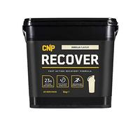 CNP Professional Recover, Fast Acting Post Exercise Recovery Formula, Whey, Carbs, 5kg, Vegetarian and Halal (Vanilla)