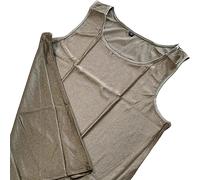 CNPRAZ EMF/RF Shielding Sleeveless Shirt, Men's Anti-Radiation T-Shirts, Silver Fiber Stretchy Vests, 5G, 4G,RF,WiFi,Cell,Bluetooth,RFID,EMF Radiation Shielding