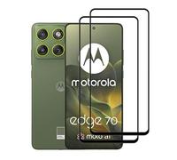CNPUTAO for Motorola Edge 70 5G Screen Protector Tempered Glass, Full Coverage HD Anti-Scratch Bubble-Free Tempered Film with High Response [2 Pack]