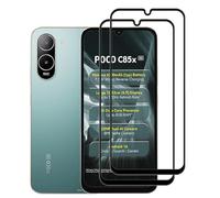 CNPUTAO for Xiaomi Poco C85x 5G Screen Protector Tempered Glass, Full Coverage HD Anti-Scratch Bubble-Free Tempered Film with High Response [2 Pack]