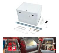 CNRAQR Complete Aluminum Battery Box Relocation Kit Universal Billet Race Off Road Kit(Cable not included)