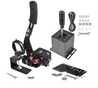 CNRAQR PC USB Handbrake and Racing Game Simulator Shifter 7+R H Gear for Logitech G29 G27 G25 G920 with Thrustmaster T300RS/GT