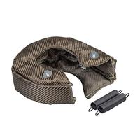 CNRAQR T3 Titanium Turbo Blanket Turbocharger Heat Shield With Fastener Springs