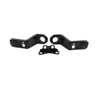 Cnredl39 1 Pair XJ61-MZ-4Y6F Aluminum Front Fairing Support Bracket Mount Glossy Black for Low Rider El for Diablo FXRST 2022