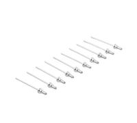 Cnredl39 10 Pcs Metal Molding Spot Weld Pin Stud Rivet Window Regulator Rivets Window Trim Clip Rivet Type For nearly all GM models from the 1950s through the 1990s