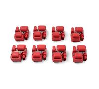 Cnredl39 8pcs Plastic & Metel Round Spark Plug Wire Coil Pack UF359 Red for C240 V6 2.6L 2001-05 C280 V6 2.8L 1998-00 C32 V6 3.2L 2002-04 C320 2001-05 V6 3.2L 2001-05 Aut