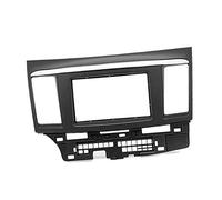 Cnredl39 Car Audio & Video Dash Mounting Kits, Car Stereo Double 2 Din Fascia Dash Panel Facia Kit Trim Replacement for Lancer 2007 2008 2009 2010 2011 2012 2013 Sedan