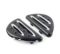 Cnredl39 Passenger Footboard Floor Board for Touring 1993+, Black