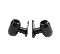 Cnredl39 XJ61-KD-6B4T For stock to 6" over Mudguard Mount Bracket Front End Fork Springer Leg 1 Pair For Midwest, For DNA Aluminum Alloy Black