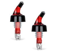 Cnrfeoap 2pcs Professional 30ml Automatic Measured Bottle Pourer Wine Pour Spout Liquor Dispenser Drink Pouring Accessory Wine Bottle Stoppers With Measured