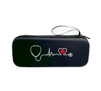 Cnrfeoap Durability Stethoscope Storage Case for Stethoscope Case Handbag Meshes Pocket for Doctors Nurse Tool Accessories
