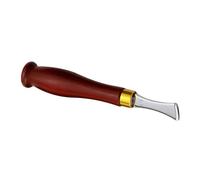 Cnrfeoap Leather Edging Creaser Tool Fan Shape Grooving Head Crimping Flat Slot Line Leather Lining Tool
