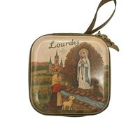 Cnrfeoap Multipurpose Prayer Rosary Storage Bag Portable Square Case for Temple Spiritual Gatherings Waterproof Bead Travel Organizers