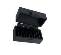 Cnrfeoap Secure Button Cell Battery Case Box Containing 10 Separate Slots and Clear Lid for Effortless Inventory Management Button Cell Holder