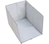 Cnrfeoap Splash-Proof PVC Litter Tray Barrier With Wipeable Space Efficient Containment AntiSplash Box Proof