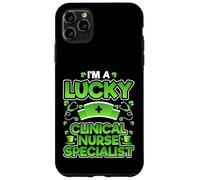 CNS St Patricks Day - I'm a Lucky Clinical Nurse Specialist Case for iPhone 11 Pro Max