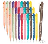CNSJ 30 Pcs Bible Verse Pens Christian Inspirational Gifts Religious Ballpoint Pen Bulk for Students Women Men Office School Church Supplies