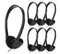CNSZSLZ 30 Pack Bulk Wired 3.5mm Headphones for Classroom School Testing