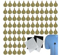 CNTASHI Lavalier Microphone for Hiding Lavalier Musical Mic and Reduce Wind Noise,pack of 80 Stickies and 80 Fabric Discs