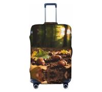 CNTDBU Acorn Oak Leaf XL Stretchy Suitcase Cover-Elastic Luggage Protector for Travel, Scratch Resistant Fit Most Suitcases