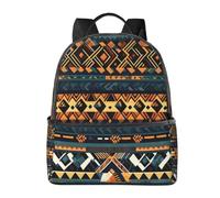 CNTDBU African Tribal Ethnic Texture Backpack-Lightweight Travel Daypack with Laptop Sleeve