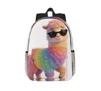 CNTDBU Alpaca Dyed Hair Laptop Backpack-Lightweight 15 Inch Travel Daypack