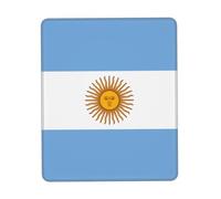 CNTDBU Argentine flag Rubber Base Mouse Mat with Stitched Edge-Non-Slip Desk Mat for Office Gaming, Smooth Cloth Surface Multiple Vertical