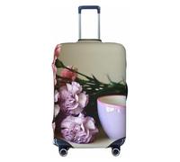 CNTDBU Bouquet M Stretchy Suitcase Cover-Elastic Luggage Protector for Travel, Scratch Resistant Fit Most Suitcases