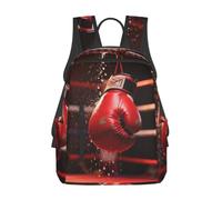 CNTDBU Boxing Glove Ring Lightweight Casual Rucksack-Large Capacity Daypack
