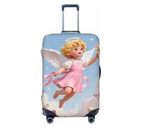 CNTDBU Clever Angel M Stretchy Suitcase Cover-Elastic Luggage Protector for Travel, Scratch Resistant Fit Most Suitcases