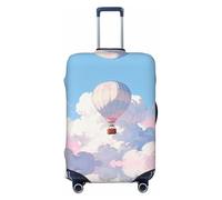 CNTDBU Cloud Hot Air L Stretchy Suitcase Cover-Elastic Luggage Protector for Travel, Scratch Resistant Fit Most Suitcases