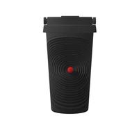 CNTDBU Coffee Stays Hot for Hours-Single Red Dot 500ml Insulated Travel Mug with Handle, Leak Proof Stainless Steel Thermal Cup