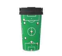CNTDBU Coffee Stays Hot for Hours-Tactics Board Formation 500ml Insulated Travel Mug with Handle, Leak Proof Stainless Steel Thermal Cup