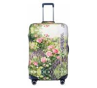 CNTDBU Country Garden M Stretchy Suitcase Cover-Elastic Luggage Protector for Travel, Scratch Resistant Fit Most Suitcases