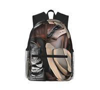 CNTDBU Cowboy Black Hat Western Boots Lightweight Backpack for Women Men-Casual Daypack for Travel Work, Laptop Bag for Daily Commute