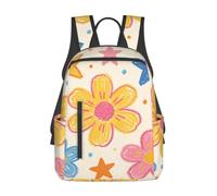 CNTDBU Crayon Doodle Art Lightweight Casual Rucksack-Large Capacity Daypack