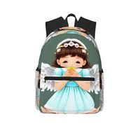 CNTDBU Cute little angel Lightweight Backpack for Women Men-Casual Daypack for Travel Work, Laptop Bag for Daily Commute
