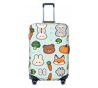 CNTDBU Cute Little Bunny L Stretchy Suitcase Cover-Elastic Luggage Protector for Travel, Scratch Resistant Fit Most Suitcases