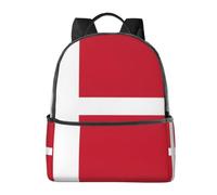 CNTDBU Danish Flag Backpack-Lightweight Travel Daypack with Laptop Sleeve