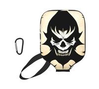 CNTDBU Devil Satan Pickleball Paddle Cover-Neoprene Paddle Case with Mesh Pocket, Carabiner for Gym Bag