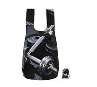 CNTDBU Dumbbell Barbell Set Foldable Backpack 16l-Lightweight Packable Daypack For Travel, Waterproof Hiking Rucksack With Zip For Men Women