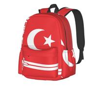 CNTDBU Flag of Aceh Sultanate Lightweight Casual Backpack for Adults-Large Capacity Travel Daypack with Padded Straps, Water Resistant Commuter Bag