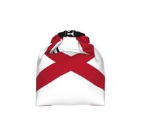 CNTDBU Flag of Alabama Roll Top Lunch Bag for Work-Insulated Cooler Tote with Adjustable Size, Leakproof Food Carrier for Daily Use