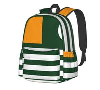 CNTDBU Flag of Azad Kashmir Lightweight Casual Backpack for Adults-Large Capacity Travel Daypack with Padded Straps, Water Resistant Commuter Bag