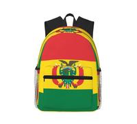 CNTDBU Flag of Bolivia Lightweight Backpack for Women Men-Casual Daypack for Travel Work, Laptop Bag for Daily Commute