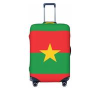 CNTDBU Flag of Burkina Faso XL Stretchy Suitcase Cover-Elastic Luggage Protector for Travel, Scratch Resistant Fit Most Suitcases