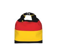 CNTDBU Flag of Germany Roll Top Lunch Bag for Work-Insulated Cooler Tote with Adjustable Size, Leakproof Food Carrier for Daily Use