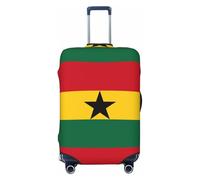 CNTDBU Flag of Ghana S Stretchy Suitcase Cover-Elastic Luggage Protector for Travel, Scratch Resistant Fit Most Suitcases